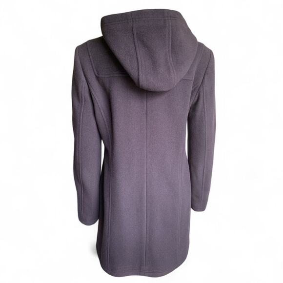 L.L. Bean Classic Lambswool Duffel Coat-Small/Regular-Navy - Picture 3 of 7